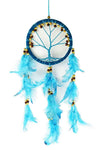 12cm Blue Tree of Life Dreamcatcher
