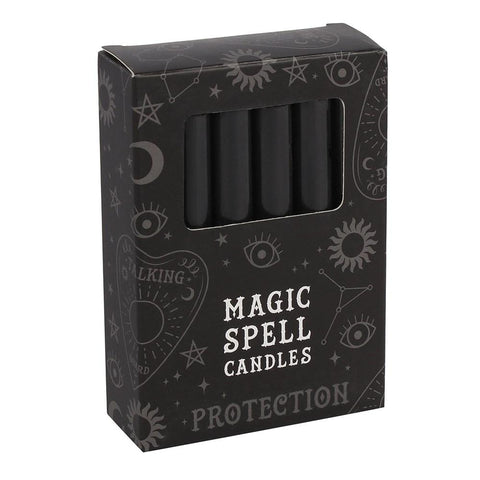 pack Black Protection Magic Spell Candles from  Mystical and Magical Halifax