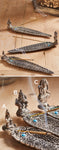 Buddhist Figure Aluminium Incense Stick Holder