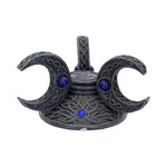 Celtic Triple Moon Crystal Ball and Stand