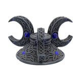 Celtic Triple Moon Crystal Ball and Stand