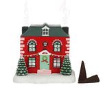 Christmas House Incense Cone Holder burner