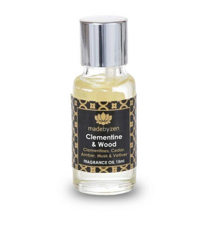 Clementine and Wood Signature Fragrance Oil by Made by Zen