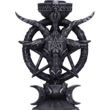 Light of Baphomet Candle Holder Nemesis Now close up