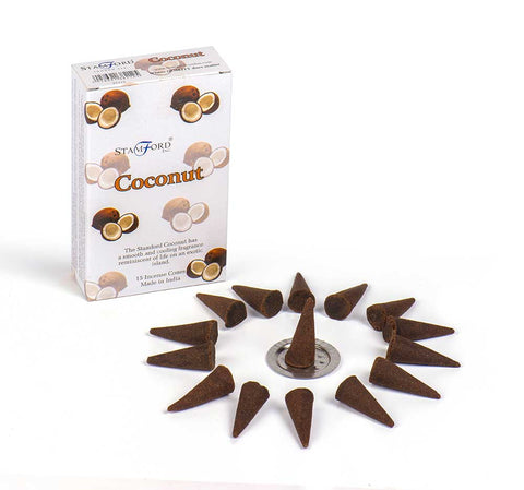 Coconut Stamford Incense Cones