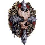 Nemesis Now Cross Of Darkness Wall Plaque at Mystical and Magical Skulls and chains