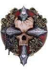 Nemesis Now Cross Of Darkness Wall Plaque at Mystical and Magical