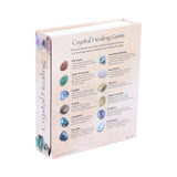 Crystal Healing Boxed Set of 12 Stones promoting spiritual wellness back