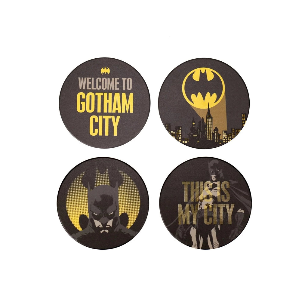 Batman shop coaster set