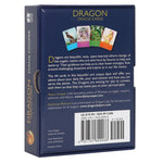 Dragon Oracle Cards by Diana Cooper Back of Box from Mystical and Magical Halifax