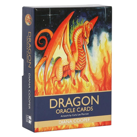 Dragon Oracle Cards by Diana Cooper at Mystical and Magical Halifax UK.