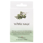 Elements White Sage Incense Cones and Holder from Mystical and Magical Halifax