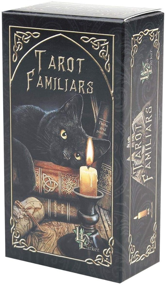 Tarot Familiars Kartendeck Von Lisa Parker - 78 Karten, Mehrsprachige Anleitung