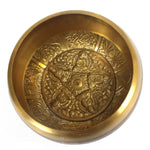 Five Buddha Brass Singing Bowl