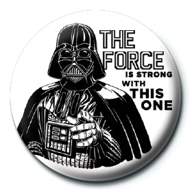 Star Wars - The Force is Strong 25mm Button Badge