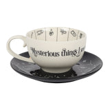 Fortune Telling Ceramic Tea Cup and Saucer at Mystical and Magical Halifax UK