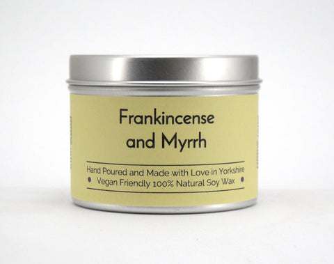 Frankincense and Myrrh Soy Wax Candle at Mystical and Magical