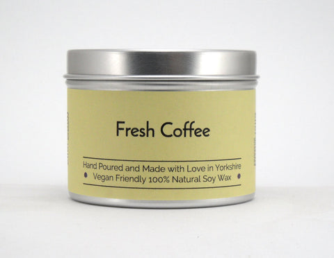 Fresh Coffee Soy Wax Candle at Mystical and Magical Halifax