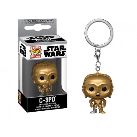 Star Wars C-3PO Funko Vinyl Figure Keychain Collectible from Mystical and Magical Halifax