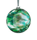 Glass Hanging Birthstone Ball May Emerald by Sienna Glass
