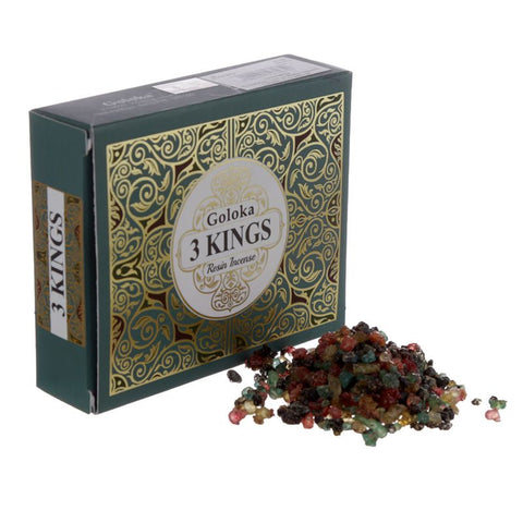 Goloka Pure 3 Kings 50g Resin Incense at Mystical and Magical