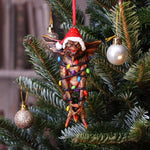 Gremlins Mohawk in Fairy Lights Hanging Ornament on the tree