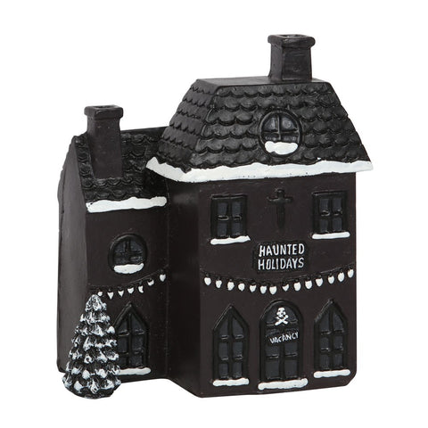 Haunted Holiday Home Incense Cone Burner