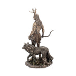 Herne and Animals Folklore Bronzed Figurine at Mystical and Magical