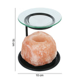 Himalayan Salt Tealight Oil Burner Wax melter at Mystical and Magical Halifax UK