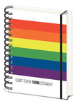 I Don't Even Think Straight Notebook LGBT