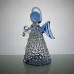 Blue Sienna Glass Keepsake Angel