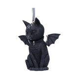 side of Malpuss Black Bat Cat Hanging Decorative Ornament at Mystical and Magical