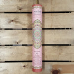 Mandala Scents Rose Incense Sticks and Holder in a Colourful Tube from Mystical and Magical Halifax