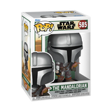Mandalorian with Pouch Book of Boba Fett Funko Pop 585 Boxed