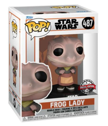 Mandalorian Special Edition Frog Lady 487 Funko at Mystical and Magical