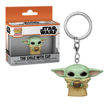 boxed Mandalorian The Child with Cup Funko Keychain at Mystical and Magical UK