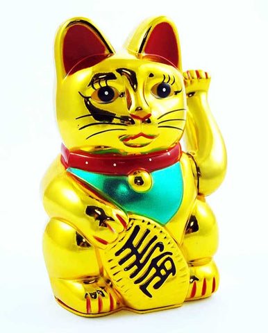 Maneki Neko Waving Cat at Mystical and Magical