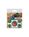 Marvel Comics Amazing Spider-Man Button Pin Badge Pack at Mystical and Magical Halifax UK