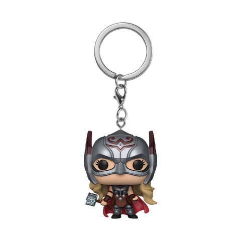 Marvel Mighty Thor Love and Thunder Funko Keychain at Mystical and Magical