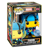 Marvel Thor Special Edition Black Light Funko Pop 650 Boxed