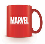 Marvel Comics Red and White Logo Mug at Mystical and Magical Halifax UK