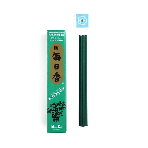Nippon Kodo Morning Star Cedarwood Scent Japanese Incense Sticks
