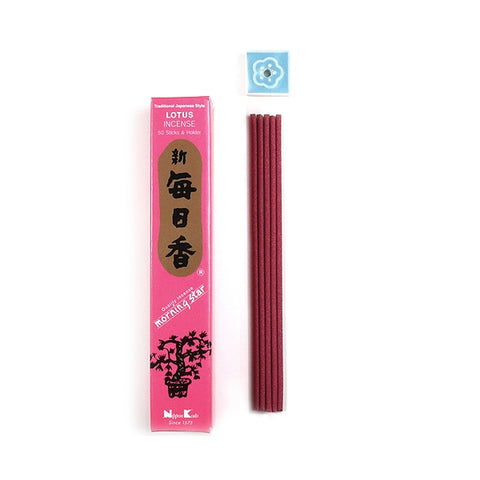 Nippon Kodo Morning Star Lotus Scent Japanese Incense Sticks