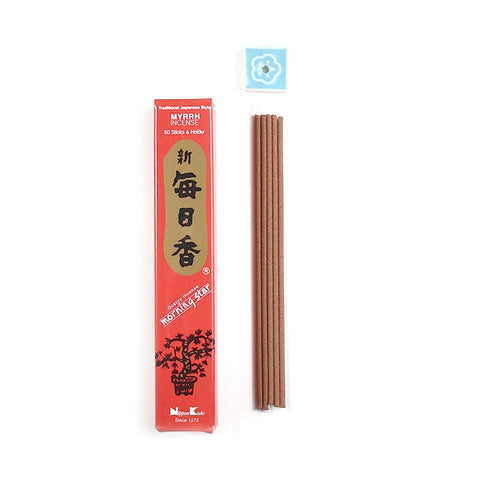 Nippon Kodo Morning Star Myrrh Scent Japanese Incense Sticks