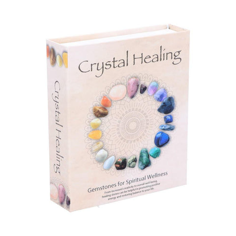 Crystal Healing Boxed Set of 12 Stones promoting spiritual wellness Nemesis Now D4795P9
