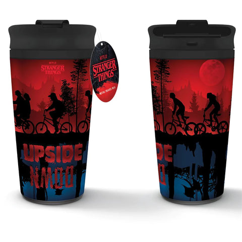 Netflix Stranger Things Scene Plastic Travel Mug at Mystical and Magical