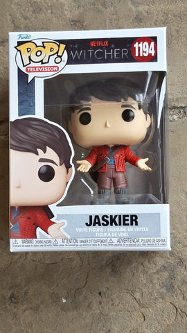 Funko-pop Jaskier 1194 the Witcher at Mystical and Magical Halifax UK