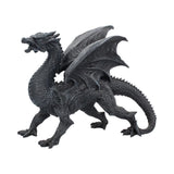 Obsidian Dragon Watcher Figurine Nemesis Now D1242D5