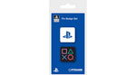 Official Licensed Pair of PlayStation Pin Badges at Mystical and Magical Halifax UK