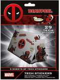 Marvel Deadpool Merch with a Mouth Tech Stickers